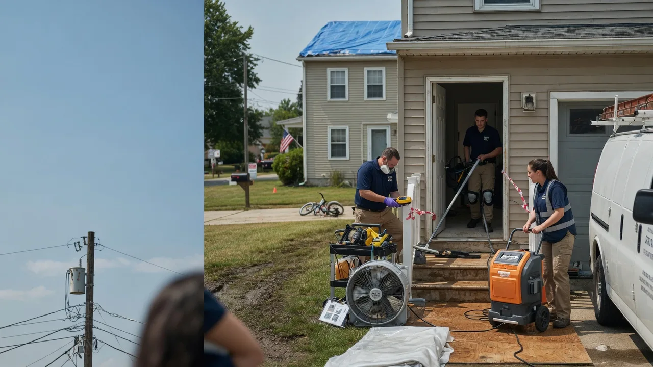 Water Damage Repair in Dwarf, KY near me